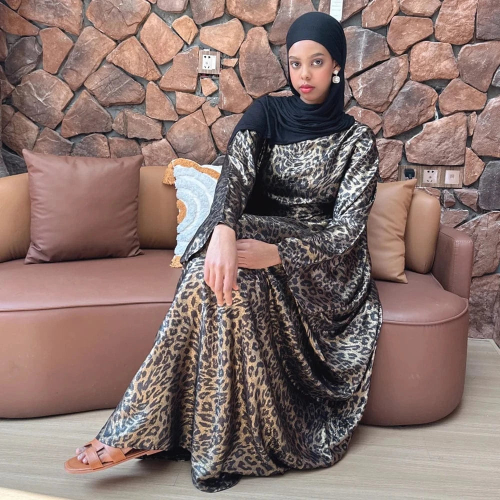 Animal Print Kaftan