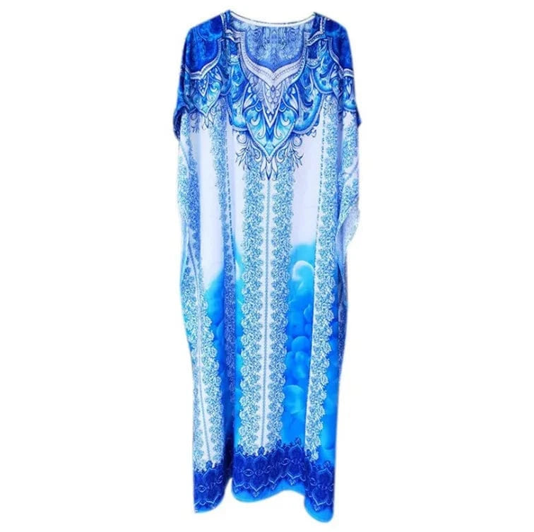 Beach Kaftan Blue