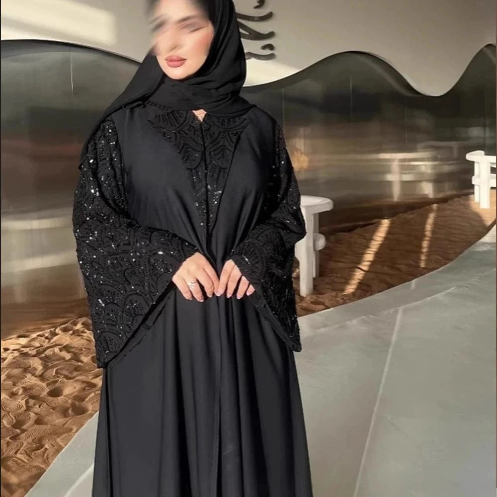 Black Kaftan Dress