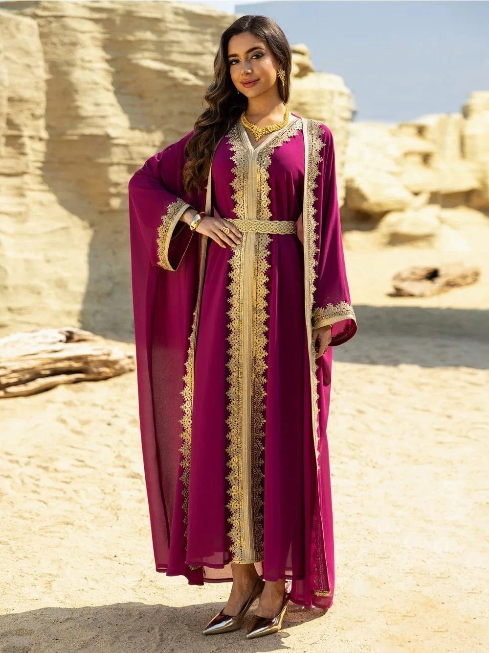 Embroidered Kaftan
