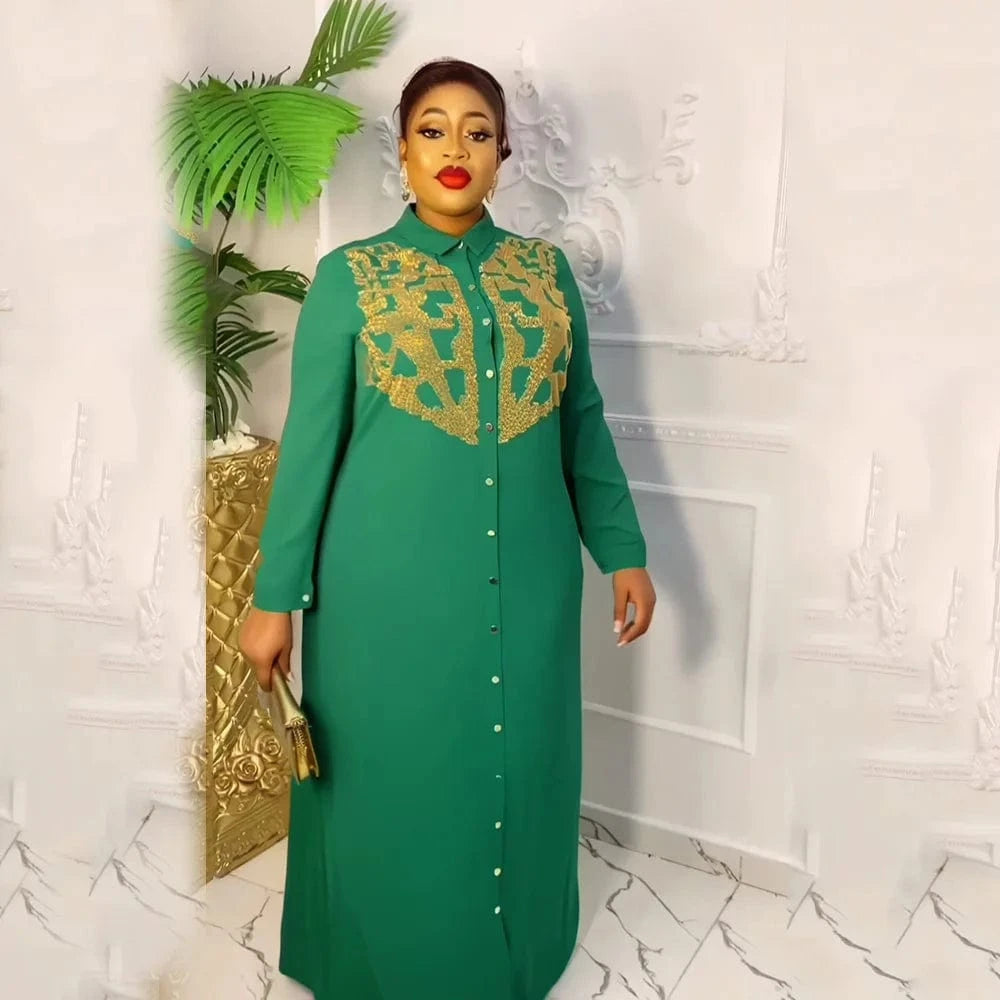 Kaftan Boubou Dress
