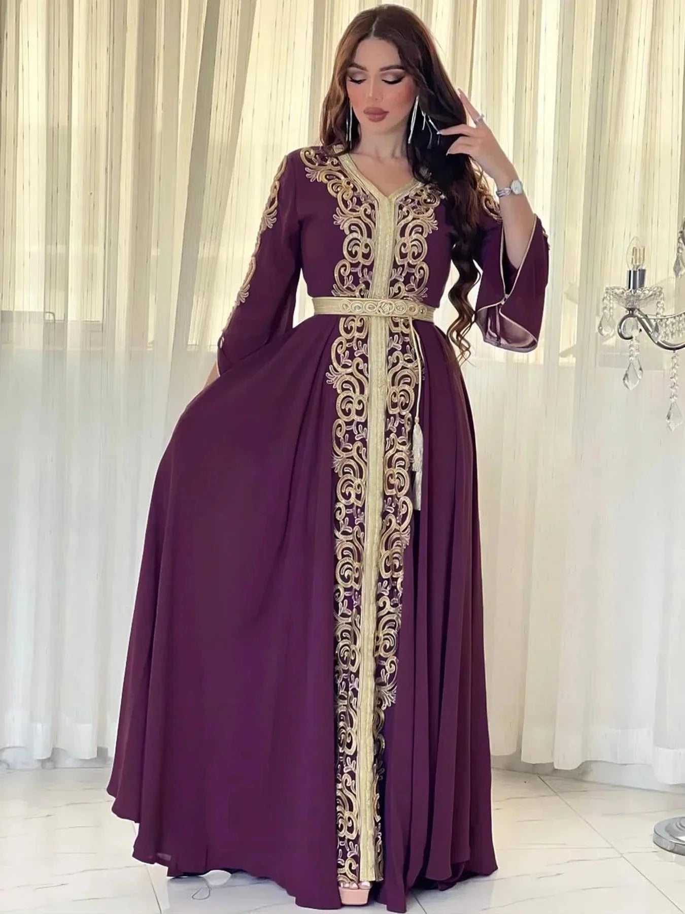 Kaftan Evening Dress