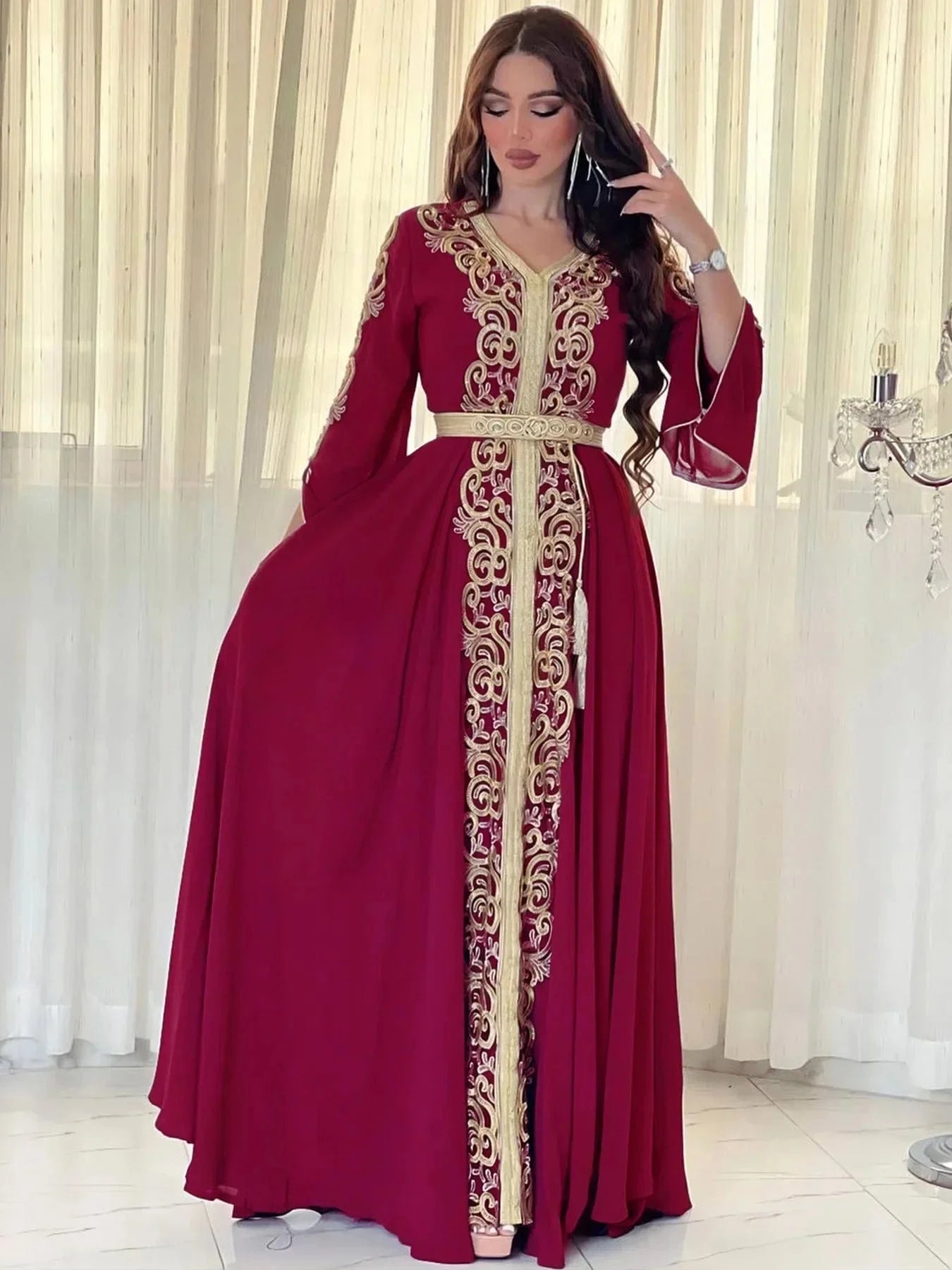 Kaftan Evening Dress