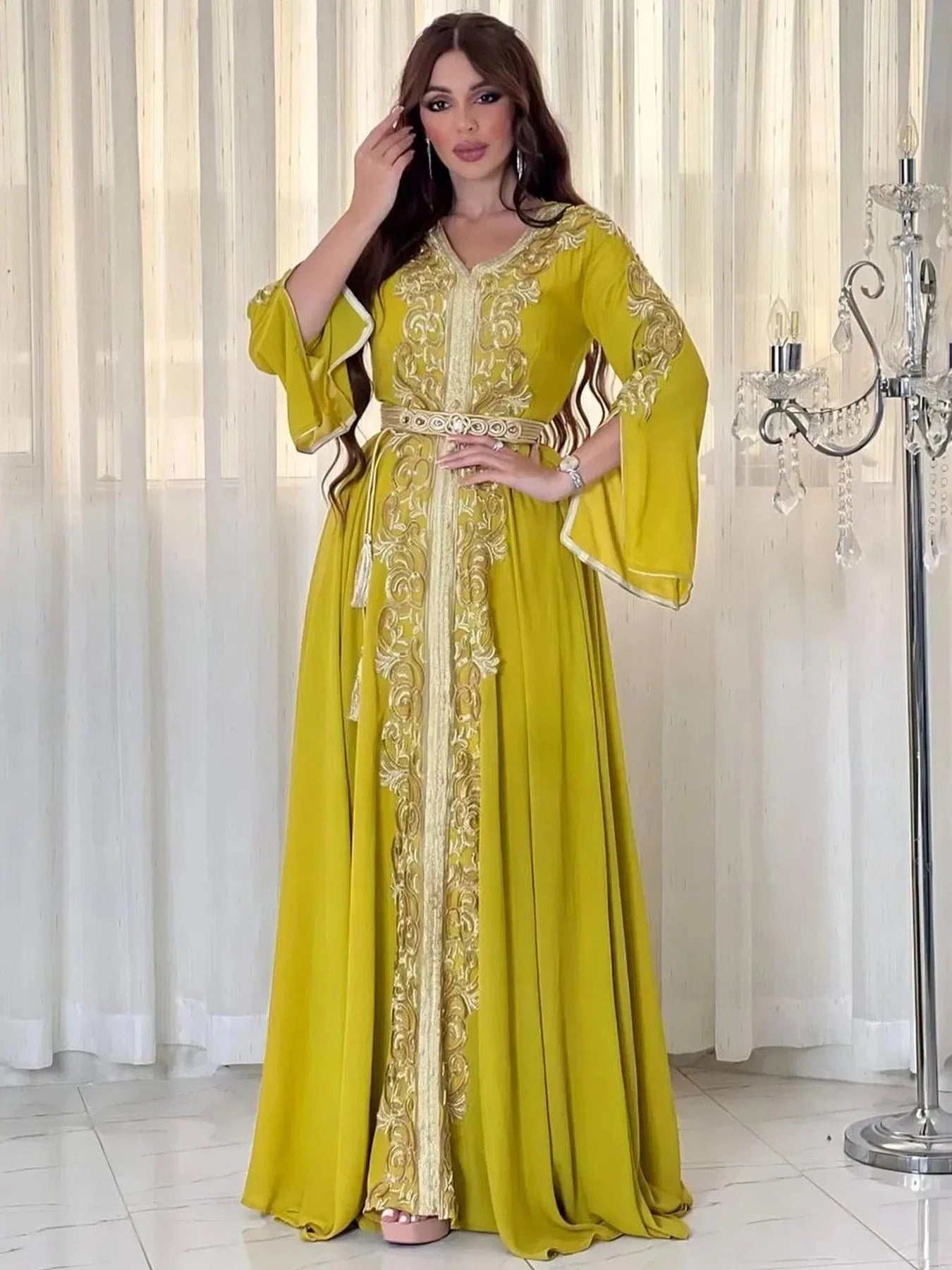 Kaftan Evening Dress