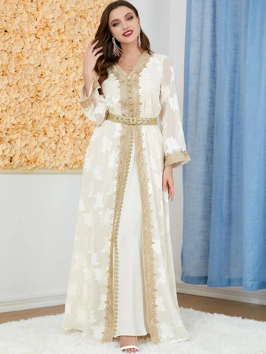Kaftan Evening Gown