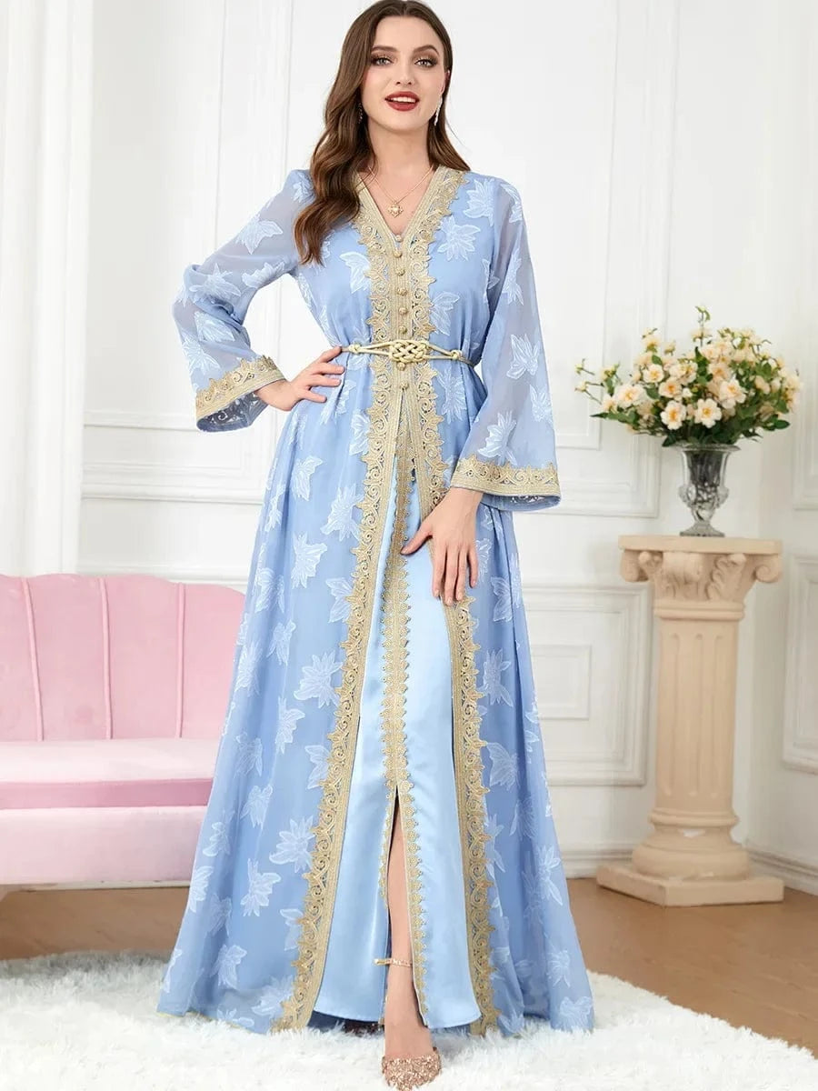 Kaftan Evening Gown