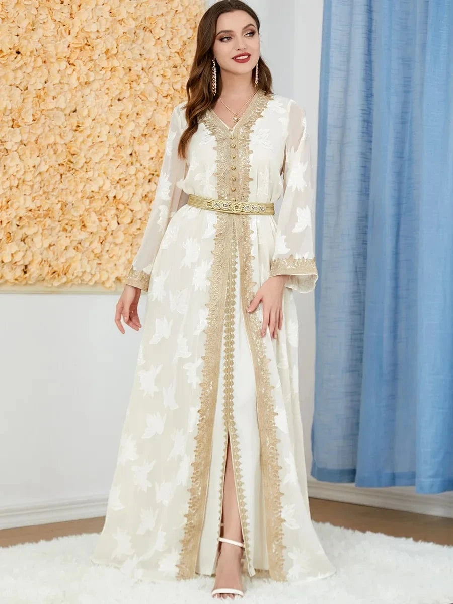 Kaftan Evening Gown
