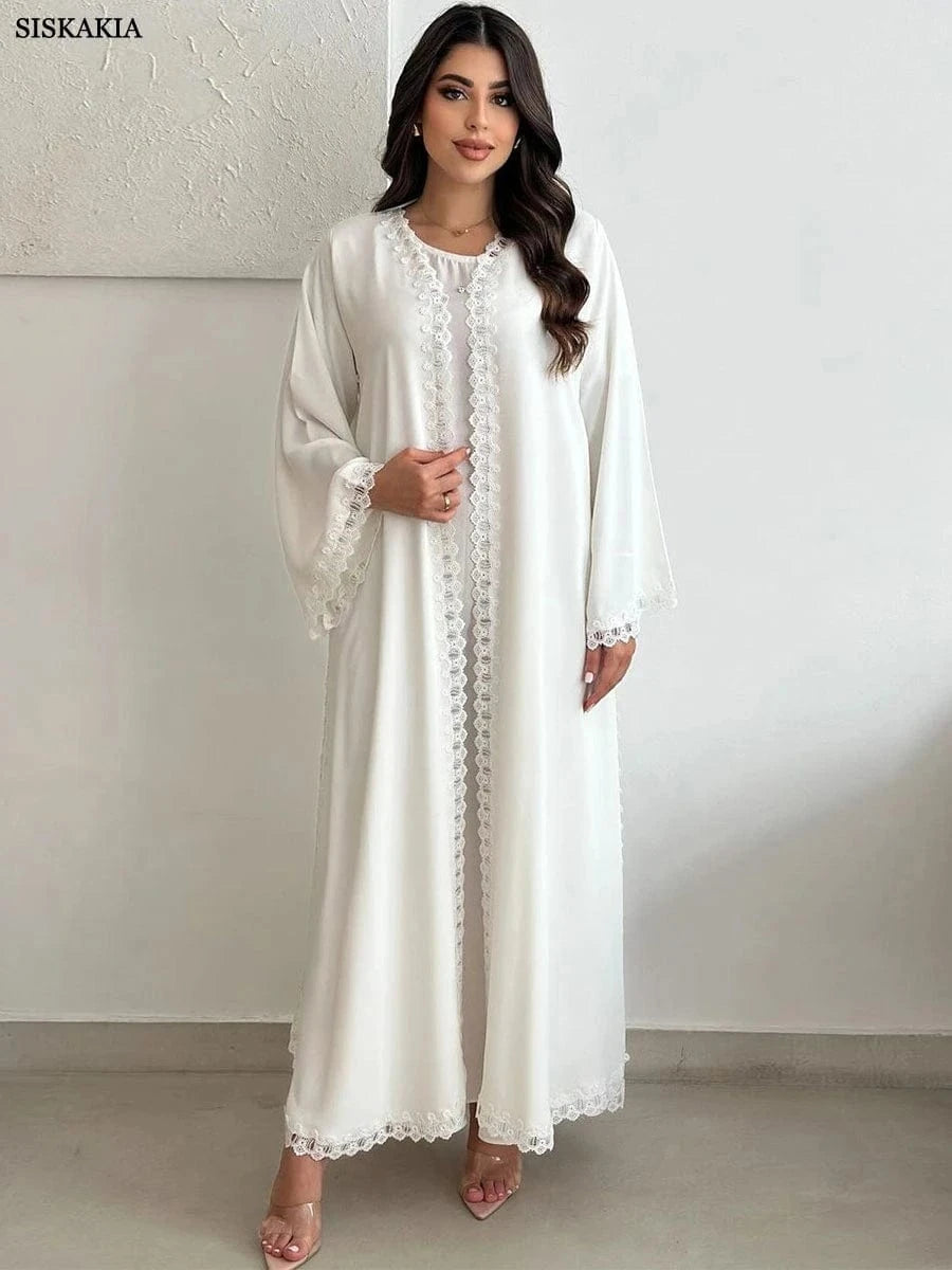 Long Kaftan White