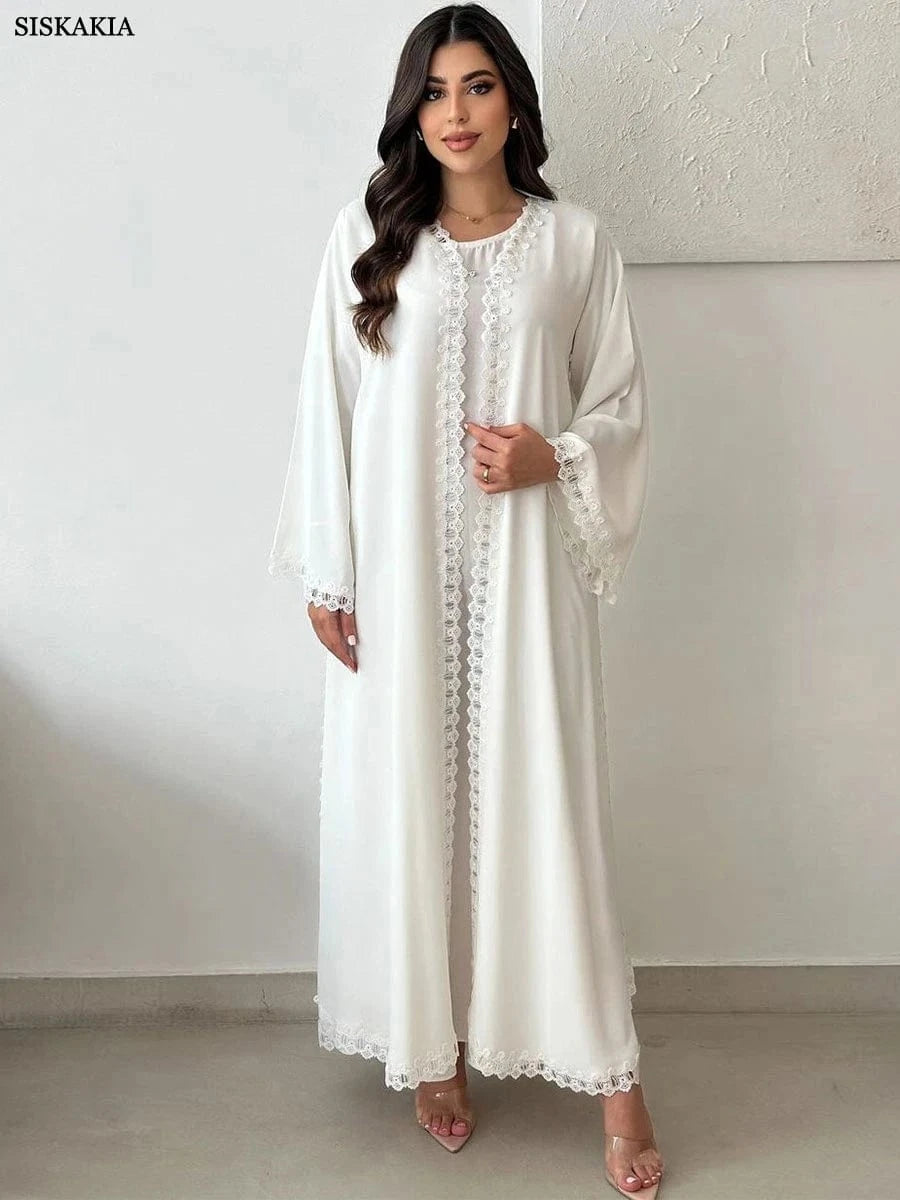 Long Kaftan White