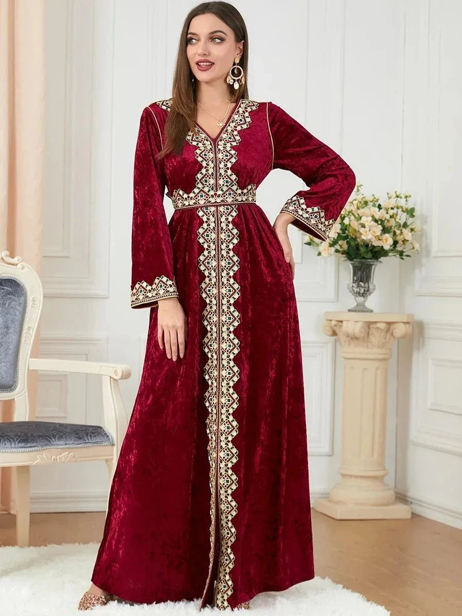 Moroccan Kaftan Dress