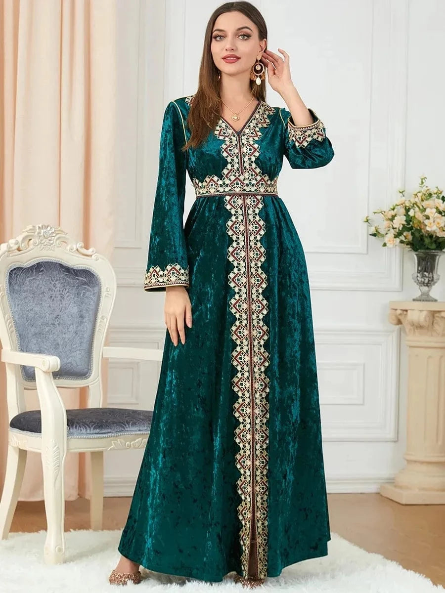 Moroccan Kaftan Dress