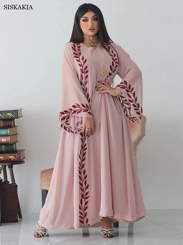 Pink Kaftan Dress