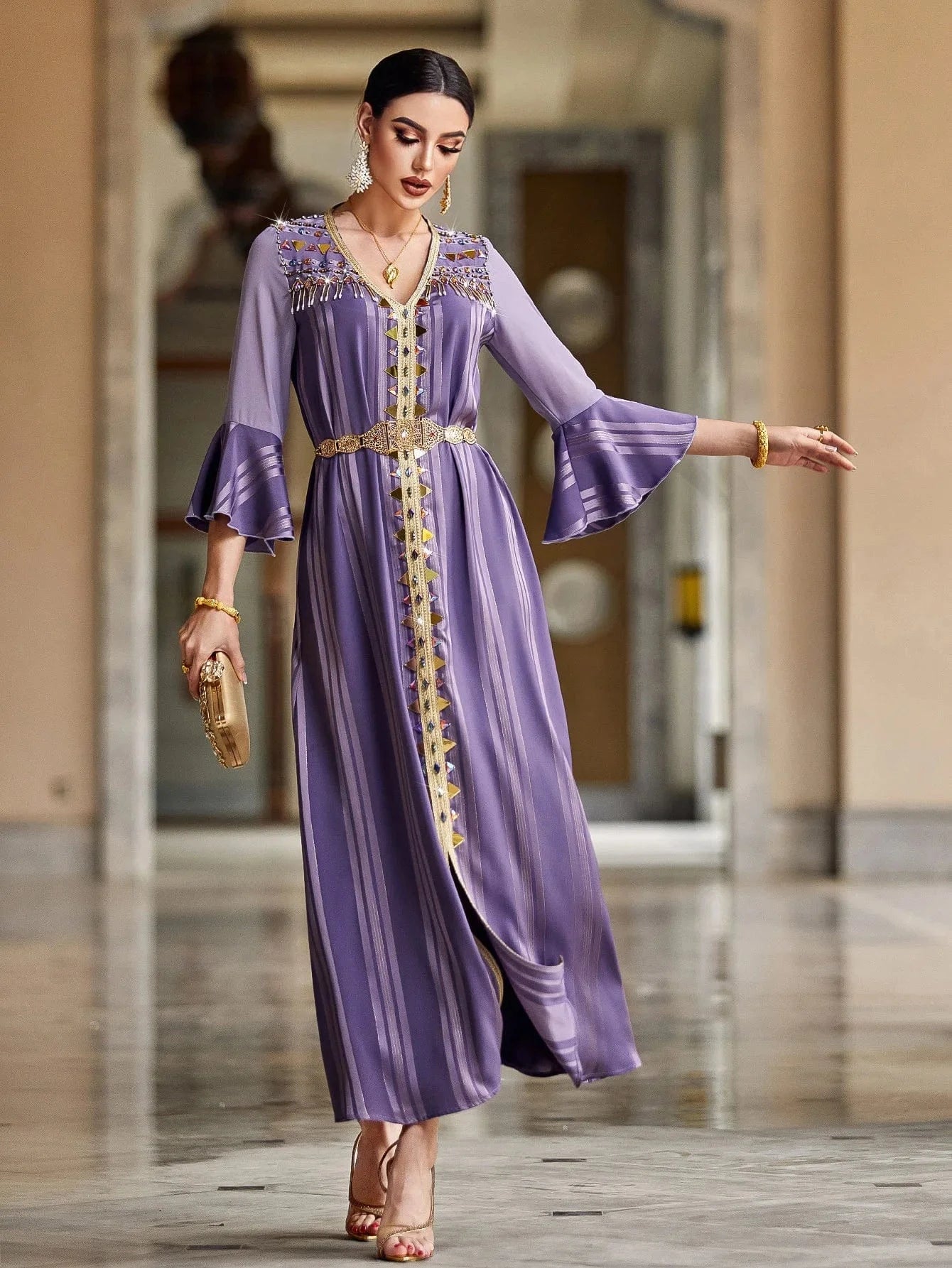 Purple Kaftan