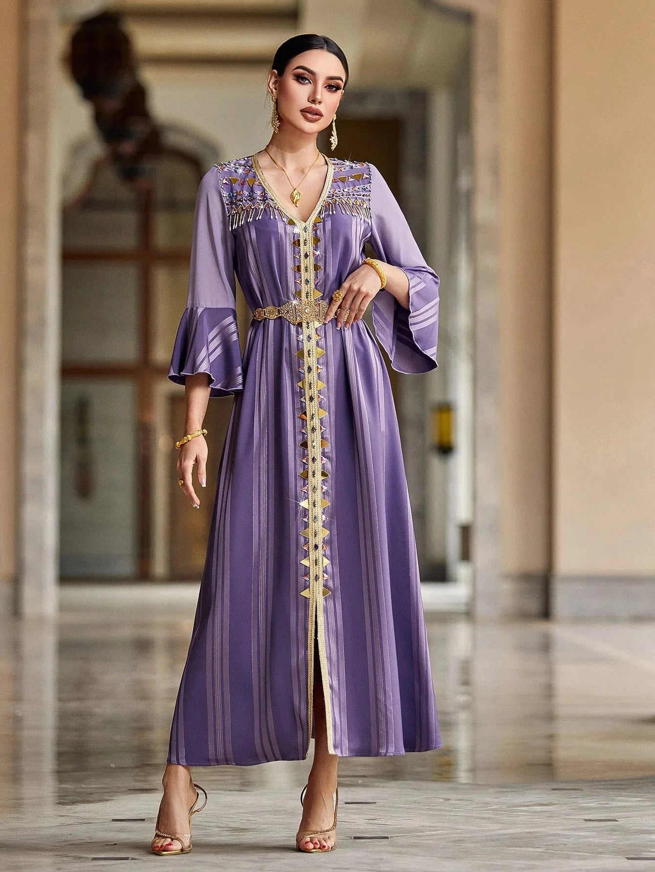 Purple Kaftan