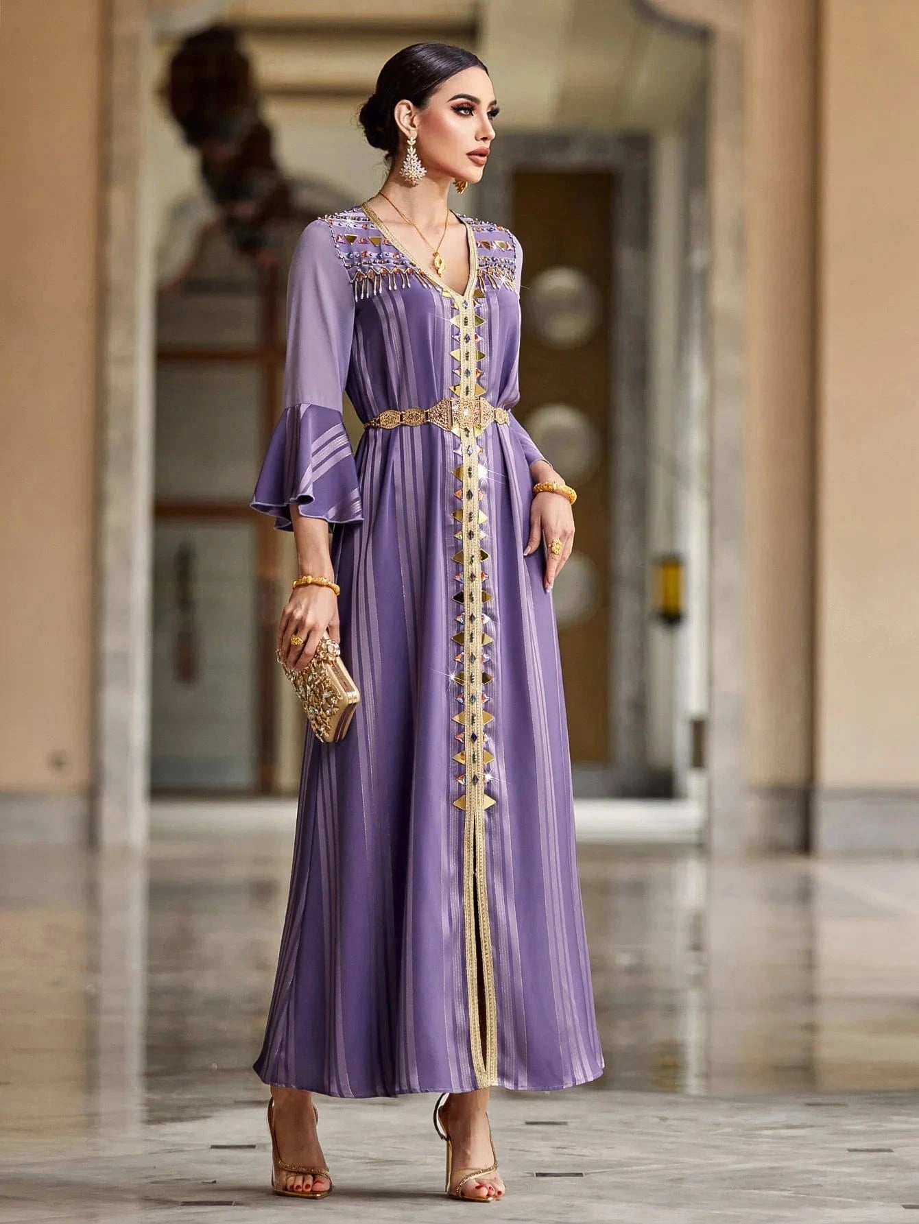 Purple Kaftan