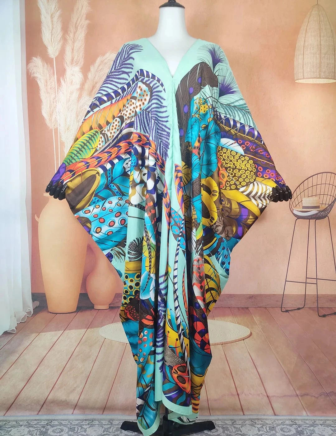 Silk Maxi Kaftan