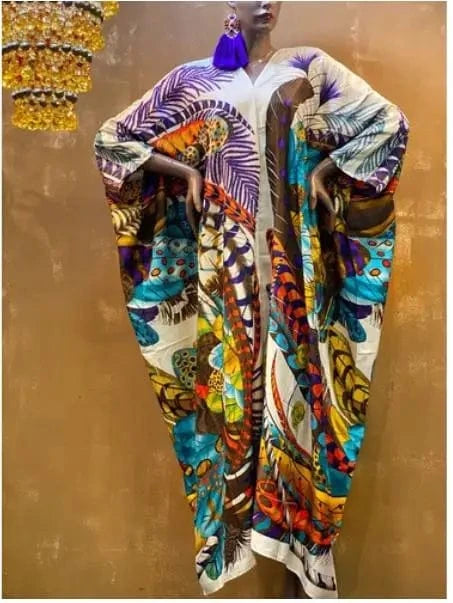 Silk Maxi Kaftan