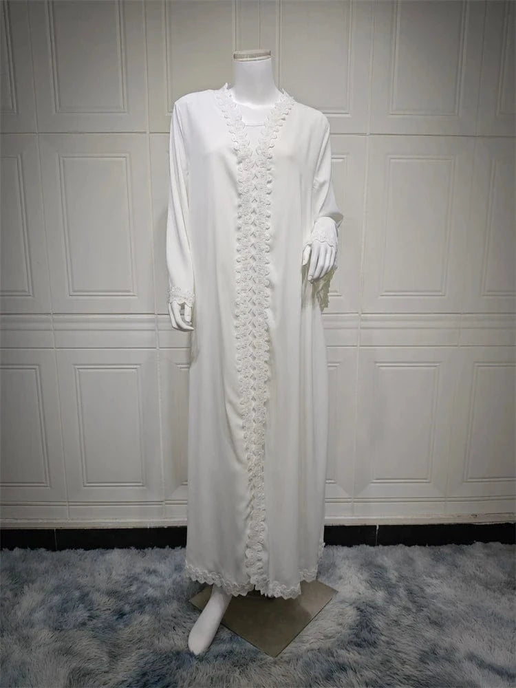 White Kaftan Dress