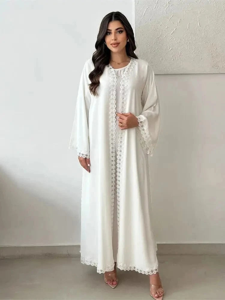 White Kaftan Dress