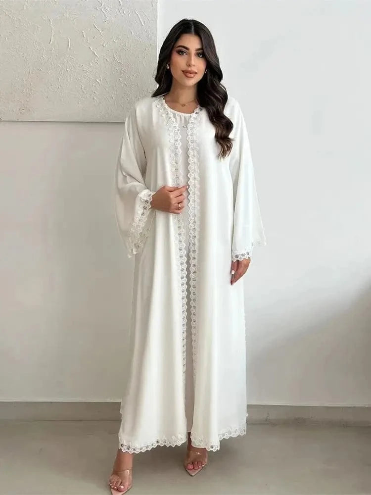 White Kaftan Dress
