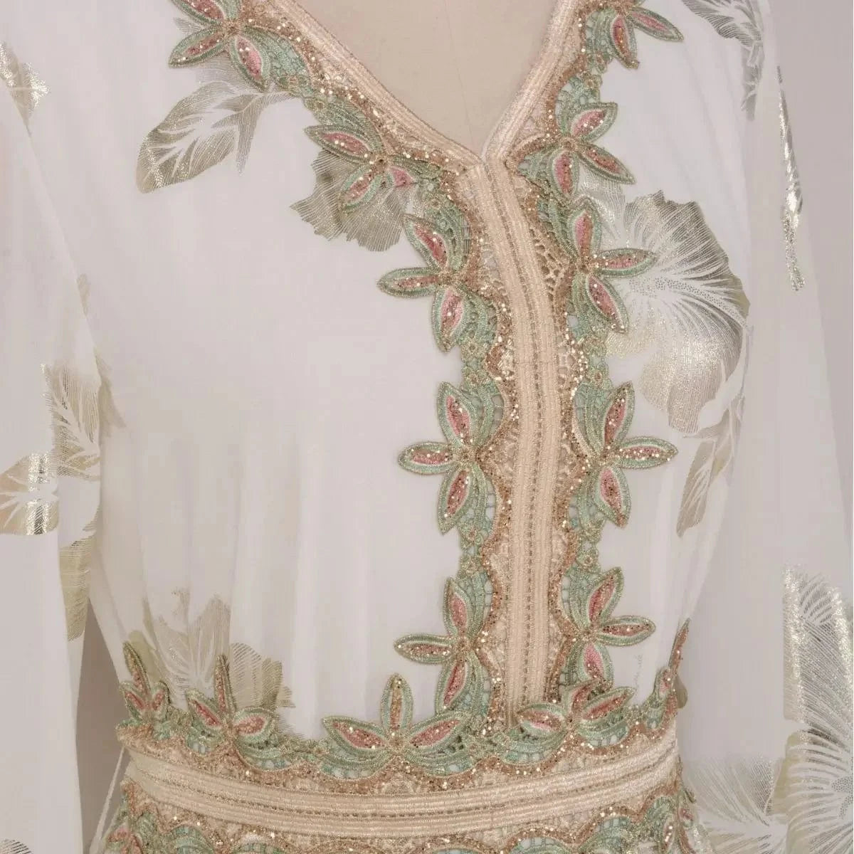 White Moroccan Kaftan
