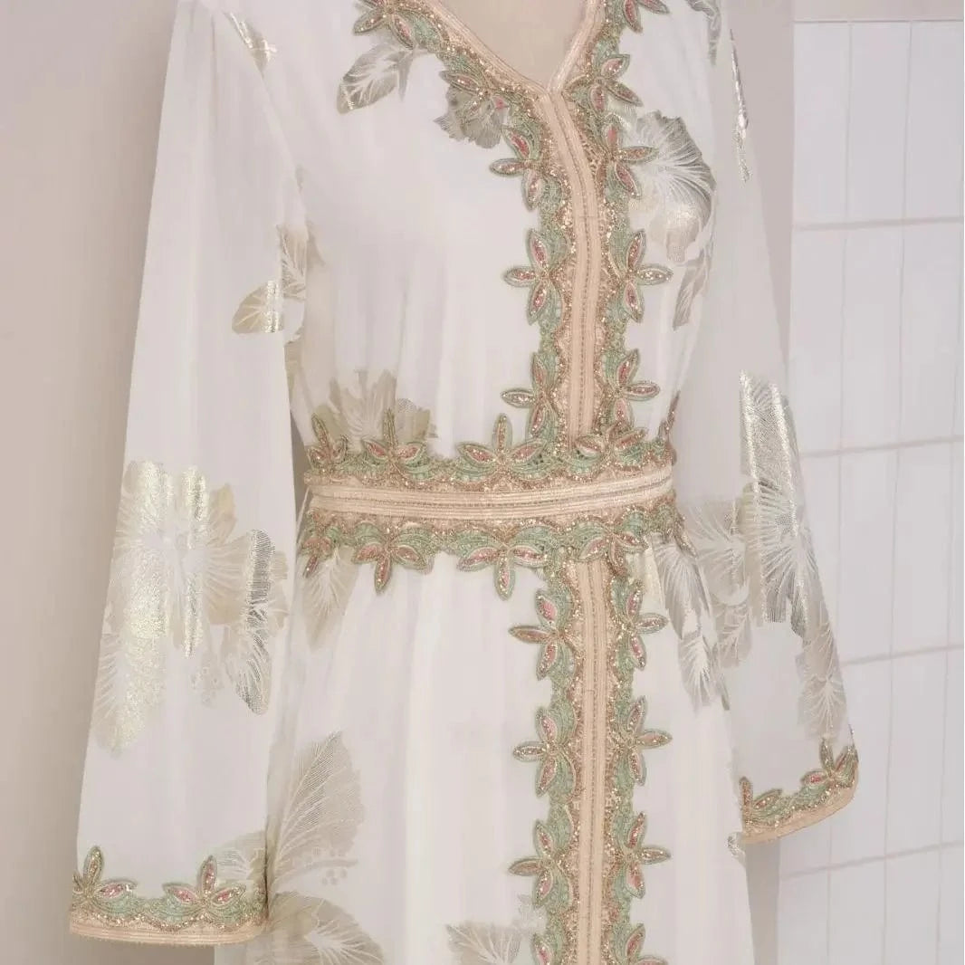 White Moroccan Kaftan