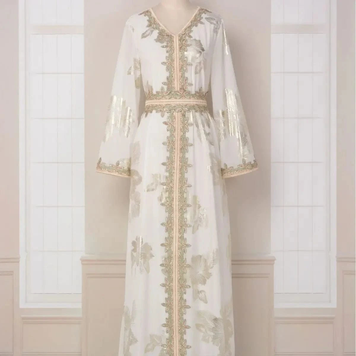 White Moroccan Kaftan